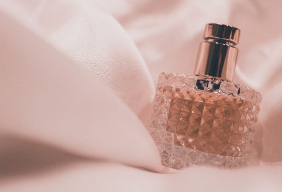 a bottle of perfume
